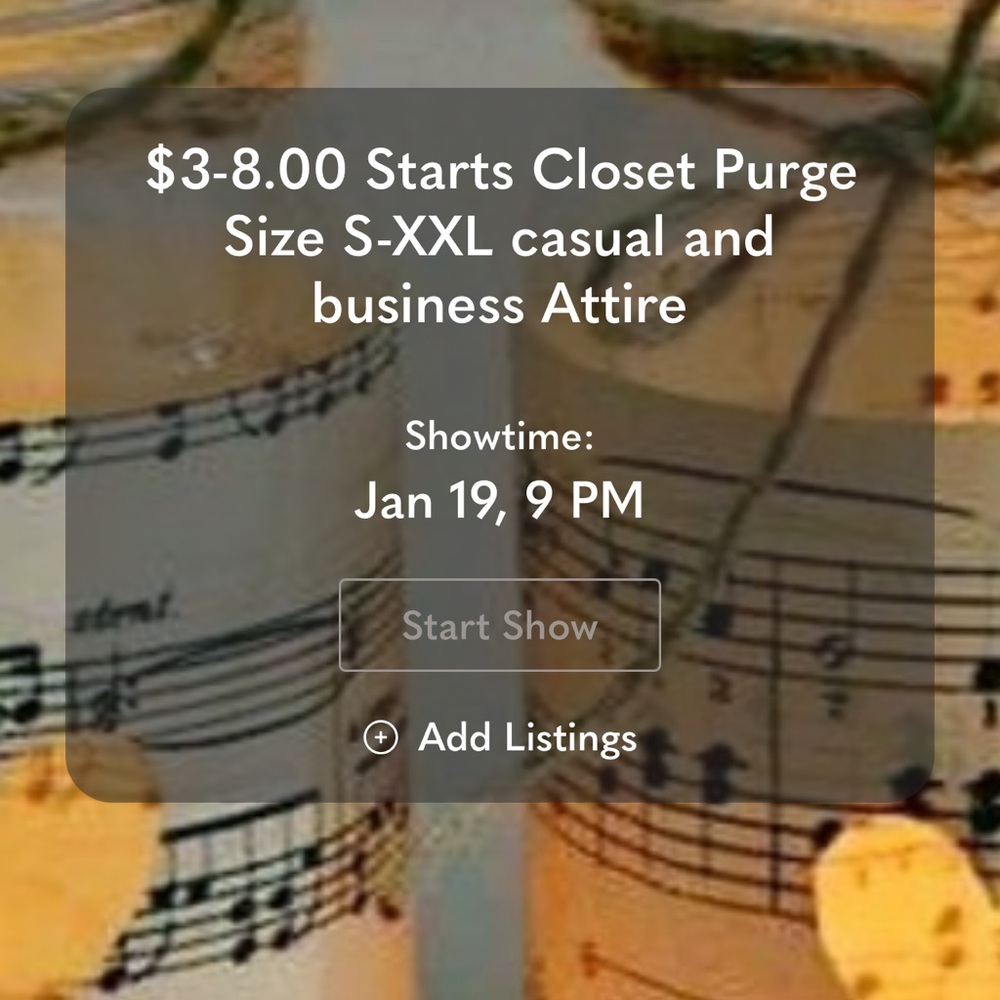 Closet purge clean out $3-8 starts professional and casual clothes